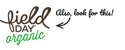 Also look for Field Day Organic Logo